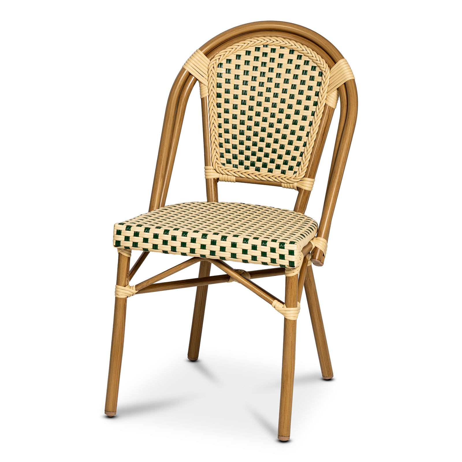 Paris chair, Green/Creme